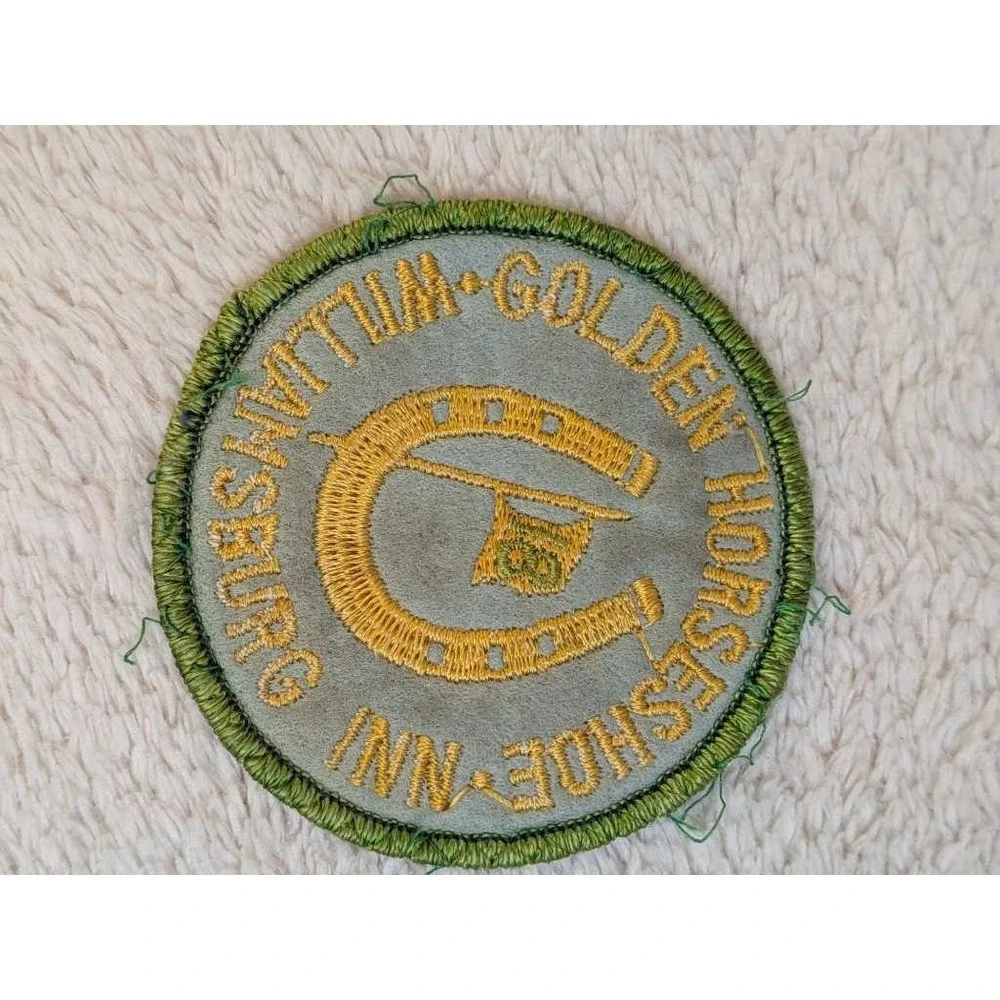 Golden Horseshoe Inn Williamsburg Embroidered Patch Sew On Souvenir